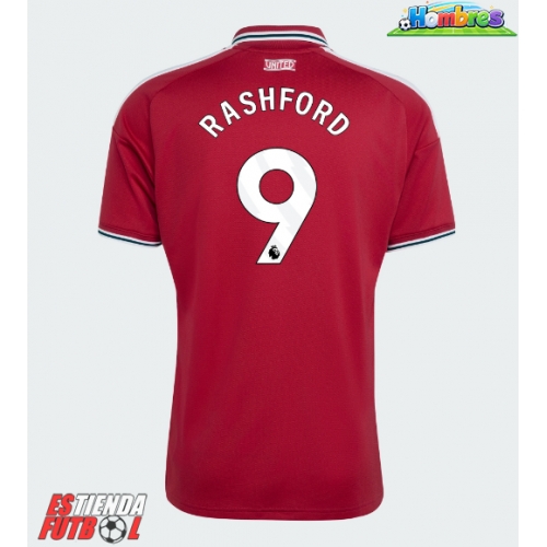 Manchester United Marcus Rashford #9 Primera Equipación 2026-27 Manga Corta